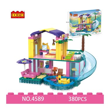 Beach Vila With Slide 380Pc