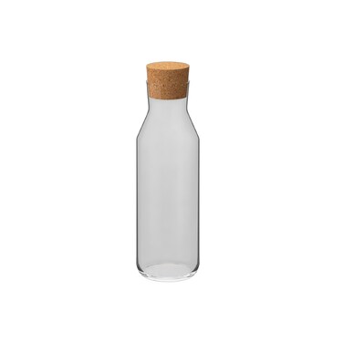 Rg Glass Bottle 1 Liter With Cork Cover