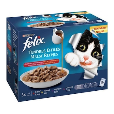 Felix Gravy Lovers Mixed Variety 85GR x12