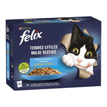 Felix Mixed Variety Cod Wet Food 85GR x12
