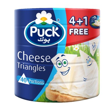 Puck Triangle Cheese Portions 600GR 4+1