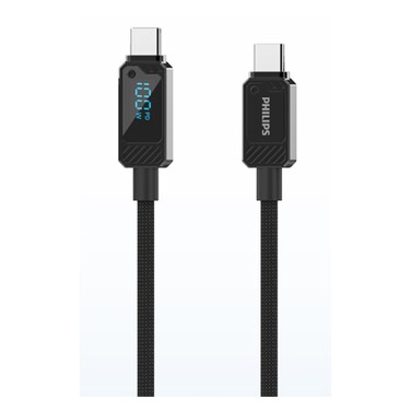 Philips Cable C To C 100W Black