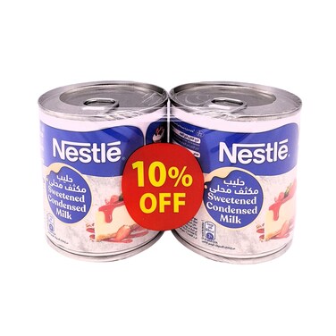 Nestle Sweetened Condensed Milk 370GR x2