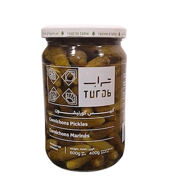 Turab Cornichons Pickles 600GR