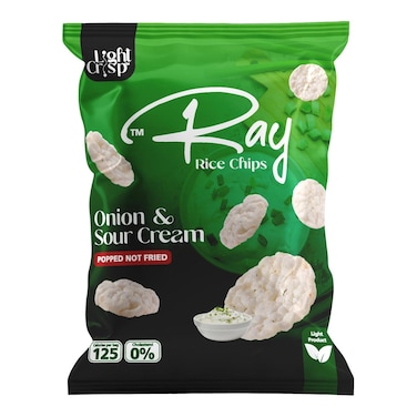 Rays Rice Chips Onion &amp; Sour Cream