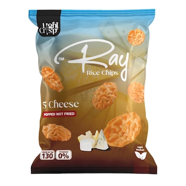 Rays Rice Chips 5 Cheese