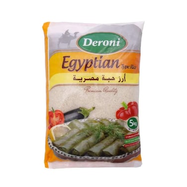 Deroni Egyptian Rice 4KG+1KG Free