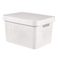 Plastic White Laundry Basket 36X27X14CM 11L