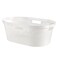 Plastic White Laundary Basket 40L
