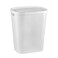 Plastic White Laundry Basket 40L