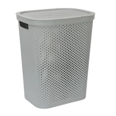 Grey Basket  43.5X34.5X57CM