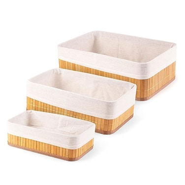 Rectangular Storage Basket 3 Pieces