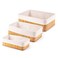 Rectangular Storage Basket 3 Pieces