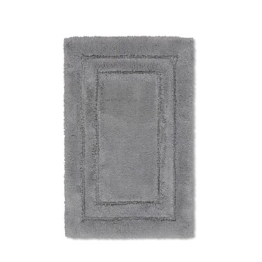 Grey Rectangular Bath Rug 60X90CM