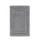 Grey Rectangular Bath Rug 60X90CM