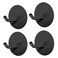 Black Stainless Steel Hook 2 Pieces
