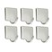 Square Small Stainless Steel Hook 6 Pieces