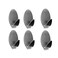 Round Small Stainless Steel Hook 6 Pieces