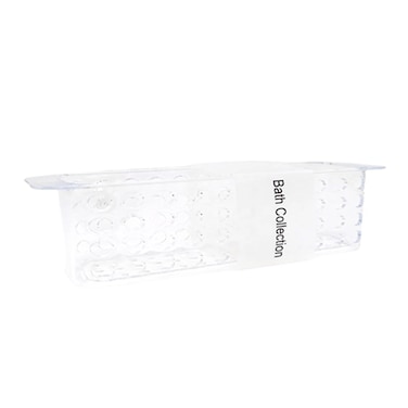 Bath Plastic Rectangular Holder