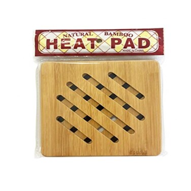 Trivet Wood Square 18CM