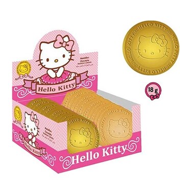Hello Kitty Medallion Choco 18 GR