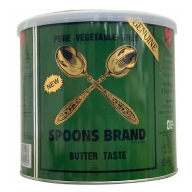 Spoons Brand Butter Taste Vegetable Ghee 1.8 Kg