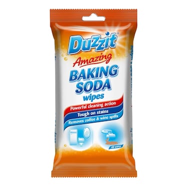 Duzzit Baking Soda Wipes 40'S