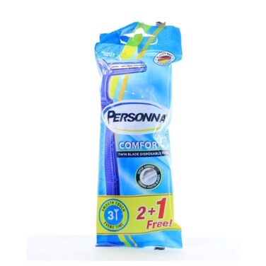 Personna Comfort Men Razor 2+1 Free