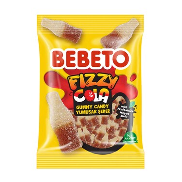 Bebeto Jelly GRum Fizzy Cola 18GR