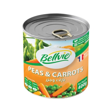 Bellvie Very Fine Peas And Carrots 400GR