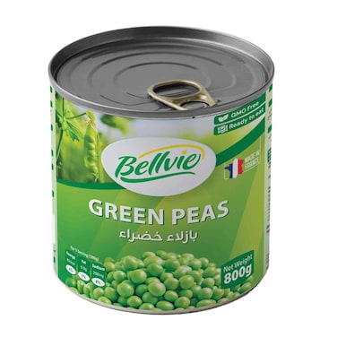 Bellvie Green Fine Peas 800GR