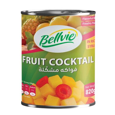 Bellvie Canned Fruit Coctail 820GR