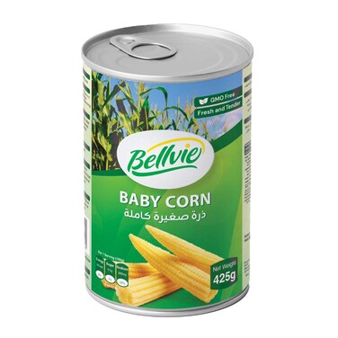 Bellvie Canned Baby Corn 425GR