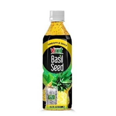 Vinut Pet Basil Seed Pineapple 500ML