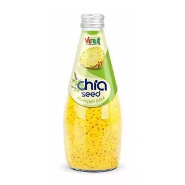 Vinut Pet Chia Seed Pineapple 290ML