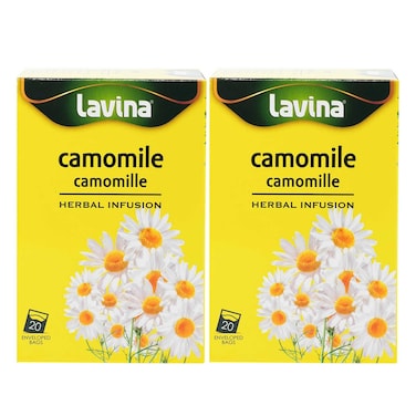 Lavina Camomile Infusion 20 SheetsX2