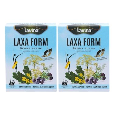 Lavina Tea Laxa Form 20 SheetsX2