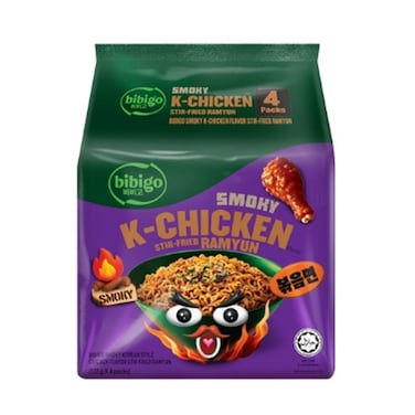 Bibigo Noodles Smoky Chicken 122GRX4