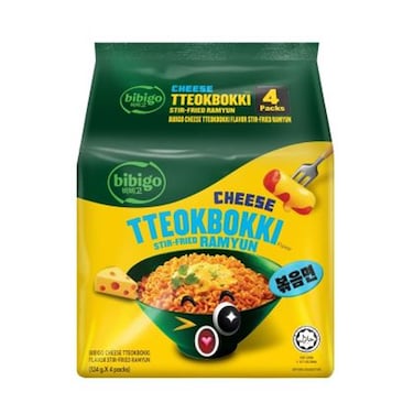 Bibigo Noodles Cheese Tteoboki 122GRX4