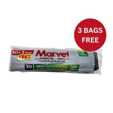 Marvel Trash Bag Small 30+3 Free Bags