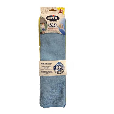 Arix Utility Microfibre Cloth X4