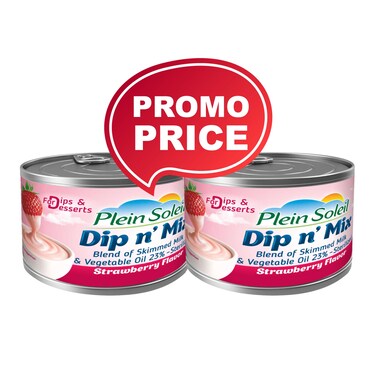 Plein Soleil Cream Dip Strawbery 160GRx2