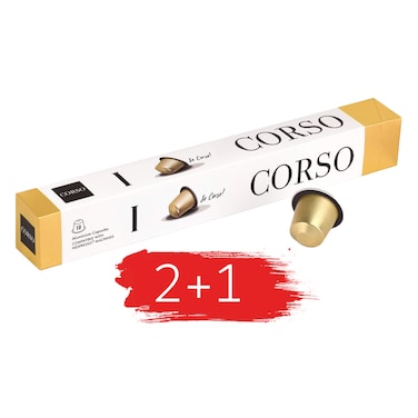 Corso Nespresso Capsule Gold 5.5GRX10 2+1
