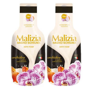 Malizia Shower Gel Orchid And Amber 1LX2