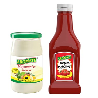 Aromate Mayonnaise 450ML + Ketchup 340GR