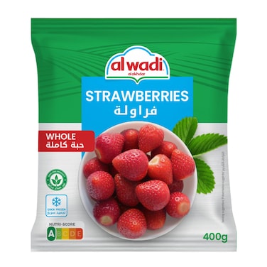 Wadi Frozen Strawberries 400GR