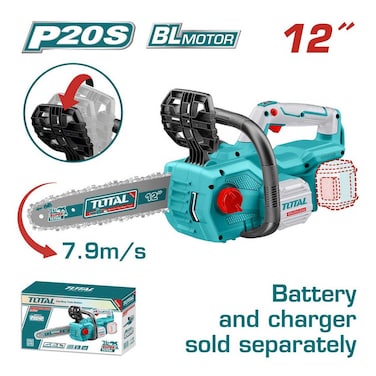Total Cordless Chain Saw 12 Inches