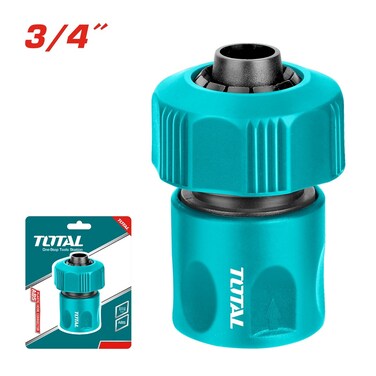 Total Plastic Hose Connector 3/4 Inches