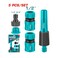 Total 5 Piece Twist Nozzle Set