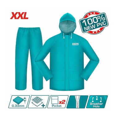 Total Rain Suit Size M